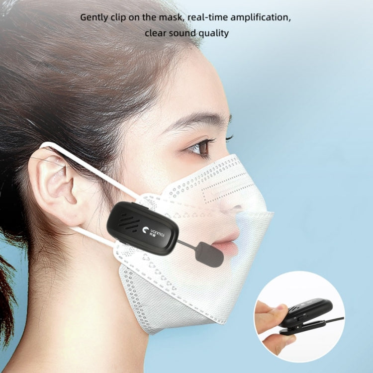 Yanmai K2 Portable Mini Wireless Bluetooth Lapel Microphone(Gray) - Microphone by Yanmai | Online Shopping South Africa | PMC TechLife | Buy Now Pay Later Mobicred