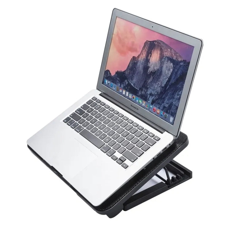 N99F1 Slim Silent Fan Laptop Desktop Cooling Pad with Adjustable Stand - Cooling Pads by PMC Jewellery | Online Shopping South Africa | PMC Jewellery | Buy Now Pay Later Mobicred