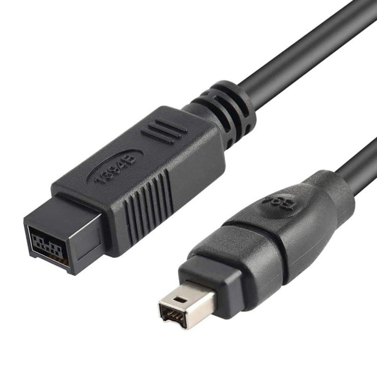 JUNSUNMAY FireWire High Speed Premium DV 800 9 Pin Male To FireWire 400 4 Pin Male IEEE 1394 Cable, Length:3m - 1394 Series by JUNSUNMAY | Online Shopping South Africa | PMC Jewellery | Buy Now Pay Later Mobicred