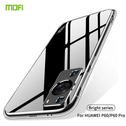 For Huawei P60 / P60 Pro MOFI Ming Series Ultra-thin TPU Phone Case(Transparent) - Huawei Cases by MOFI | Online Shopping South Africa | PMC Jewellery