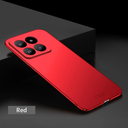 For Xiaomi 14 Pro MOFI Micro-Frosted PC Ultra-thin Hard Phone Case(Red) - 14 Pro Cases by MOFI | Online Shopping South Africa | PMC Jewellery | Buy Now Pay Later Mobicred