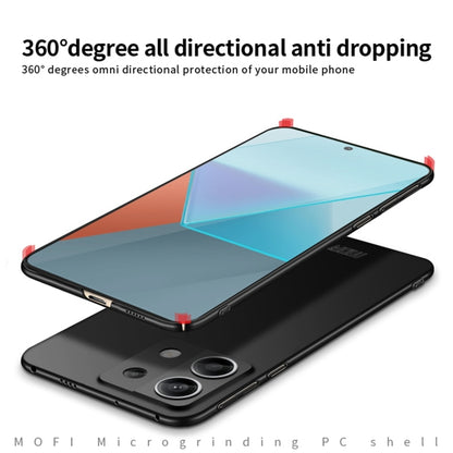 For Redmi Note 13 Pro 5G MOFI Micro-Frosted PC Ultra-thin Hard Phone Case(Red) - Note 13 Pro Cases by MOFI | Online Shopping South Africa | PMC Jewellery