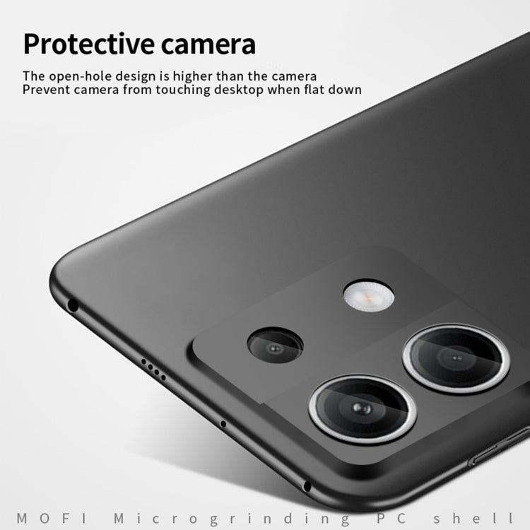 For Xiaomi Redmi Note 13 Pro 5G MOFI Micro-Frosted PC Ultra-thin Hard Phone Case(Red) - Xiaomi Cases by MOFI | Online Shopping South Africa | PMC TechLife | Buy Now Pay Later Mobicred