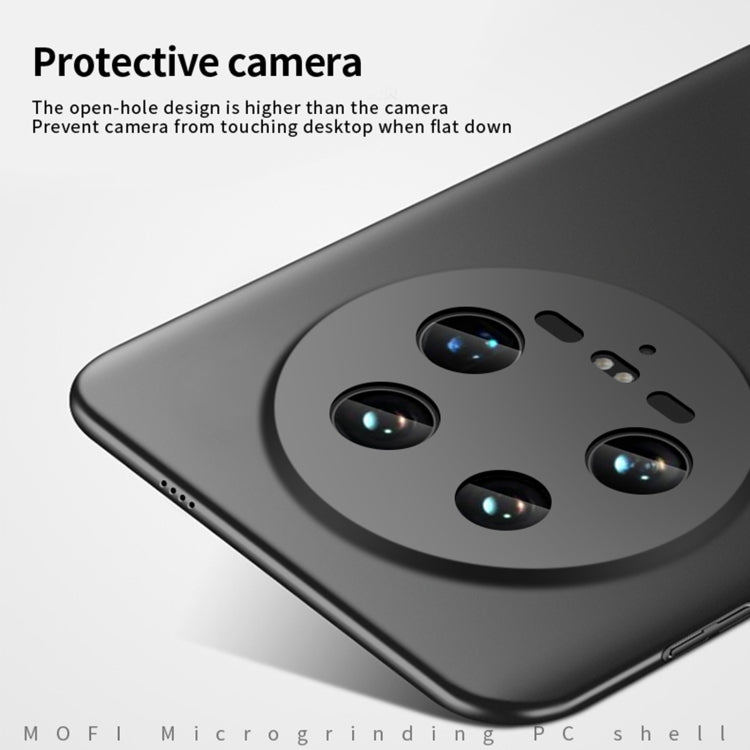For Xiaomi 14 Ultra MOFI Micro-Frosted PC Ultra-thin Hard Phone Case(Blue) - 14 Ultra Cases by MOFI | Online Shopping South Africa | PMC TechLife | Buy Now Pay Later Mobicred