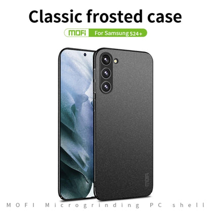 For Samsung Galaxy S24+ 5G MOFI Fandun Series Frosted PC Ultra-thin All-inclusive Phone Case(Red) - Galaxy S24+ 5G Cases by MOFI | Online Shopping South Africa | PMC Jewellery