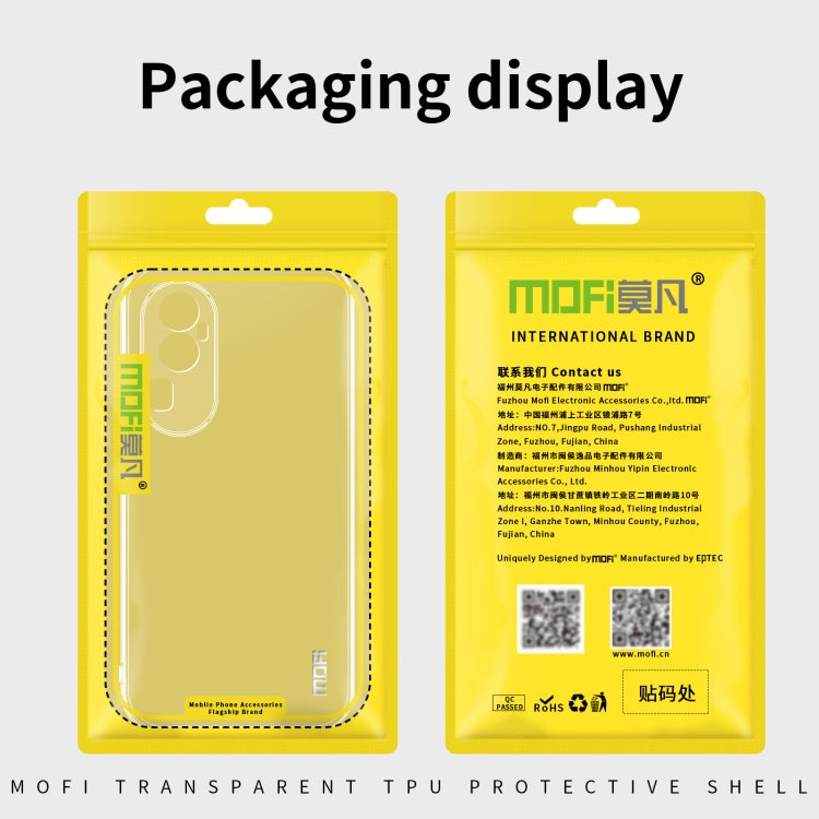 For OPPO K11 MOFI Ming Series Transparent Ultra-thin TPU Phone Case(Transparent) - OPPO Cases by MOFI | Online Shopping South Africa | PMC Jewellery