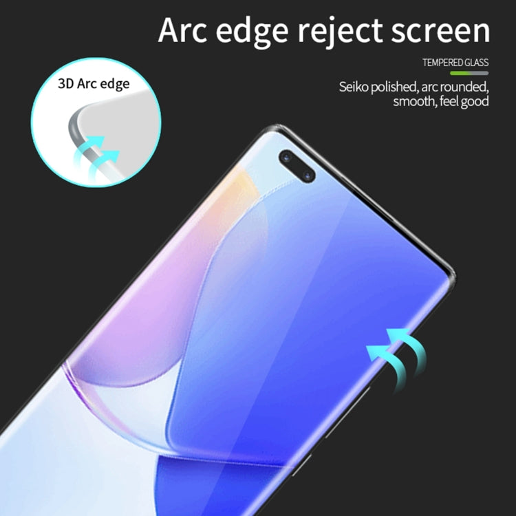 For Huawei nova 11 Ultra MOFI 9H 3D Explosion-proof Hot Bending Full Screen Tempered Glass Film(Black) - Huawei Tempered Glass by MOFI | Online Shopping South Africa | PMC Jewellery