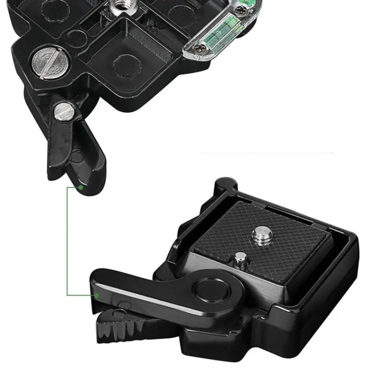 QR40 Aluminum Alloy Tripod Quick Release Plate - Quick Release Plate by PMC TechLife | Online Shopping South Africa | PMC TechLife | Buy Now Pay Later Mobicred
