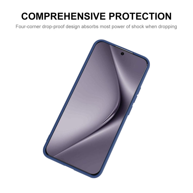 For Huawei Pura 70 ENKAY Hat-Prince Liquid Silicone Shockproof Protective Soft Case(Beige) - Huawei Cases by ENKAY | Online Shopping South Africa | PMC Jewellery | Buy Now Pay Later Mobicred