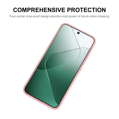 For Xiaomi 14 ENKAY Hat-Prince Liquid Silicone Shockproof Soft Phone Case(Dark Green) - 14 Cases by ENKAY | Online Shopping South Africa | PMC Jewellery | Buy Now Pay Later Mobicred