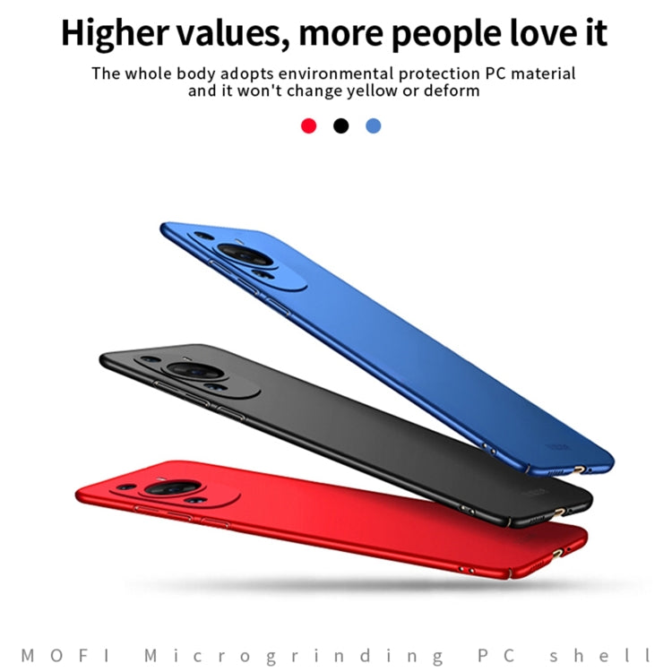 For Huawei P60 Art MOFI Frosted PC Ultra-thin Hard Phone Case(Black) - free shipping - PMC TechLife - Order now!