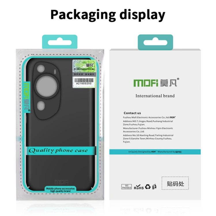 For Huawei P60 Art MOFI Frosted PC Ultra-thin Hard Phone Case(Black) - Huawei Cases by MOFI | Online Shopping South Africa | PMC Jewellery