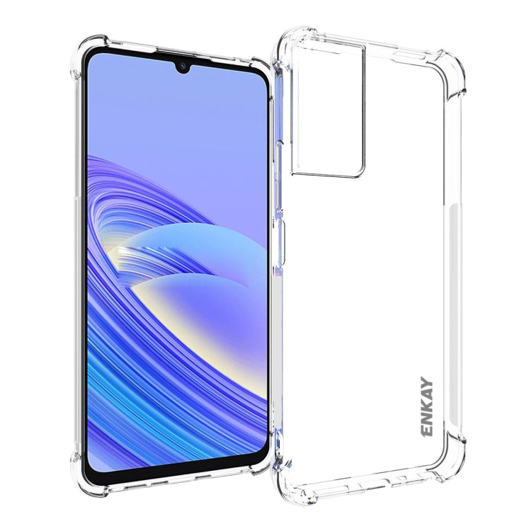 For TCL 40 SE ENKAY Hat-Prince Transparent TPU Shockproof Phone Case - free shipping - PMC TechLife - Order now!