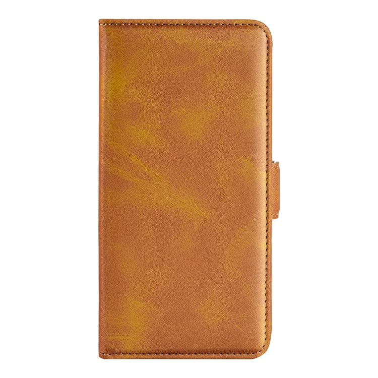 For Realme C67 5G Dual-side Magnetic Buckle Horizontal Flip Leather Phone Case(Yellow) - free shipping - PMC TechLife - Order now!