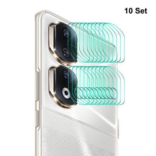 For Honor 90 Pro 10Sets ENKAY Hat-Prince 9H Rear Camera Lens Tempered Glass Film - Honor Tempered Glass by ENKAY | Online Shopping South Africa | PMC Jewellery | Buy Now Pay Later Mobicred