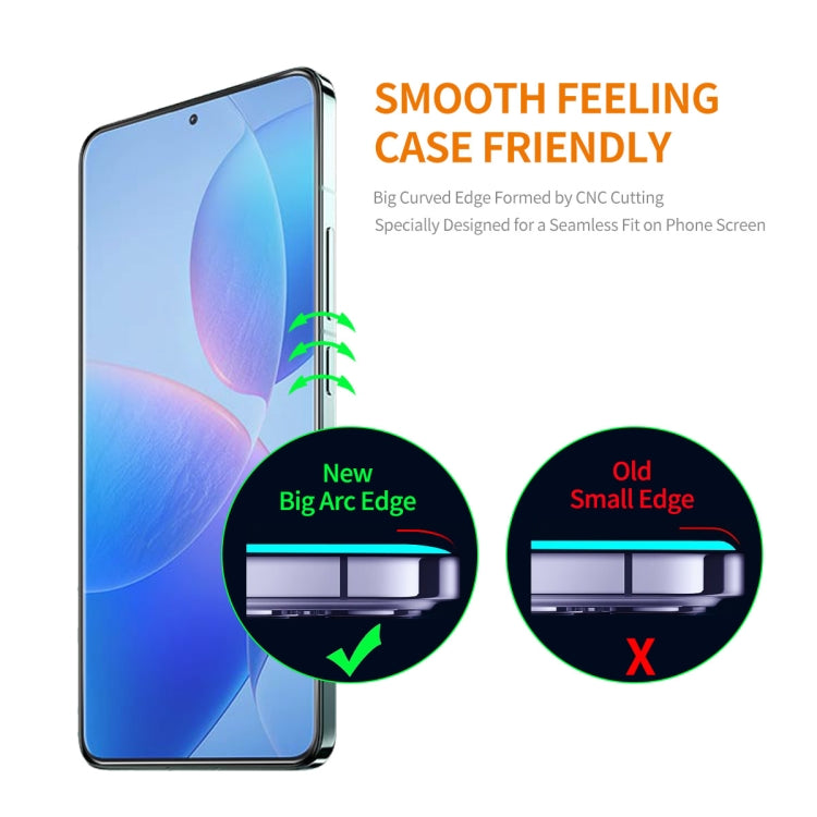 For Redmi K70 / K70 Pro / K70E 10pcs ENKAY Hat-Prince 0.26mm 9H 2.5D High Aluminum-silicon Tempered Glass Film - K70 Tempered Glass by ENKAY | Online Shopping South Africa | PMC Jewellery