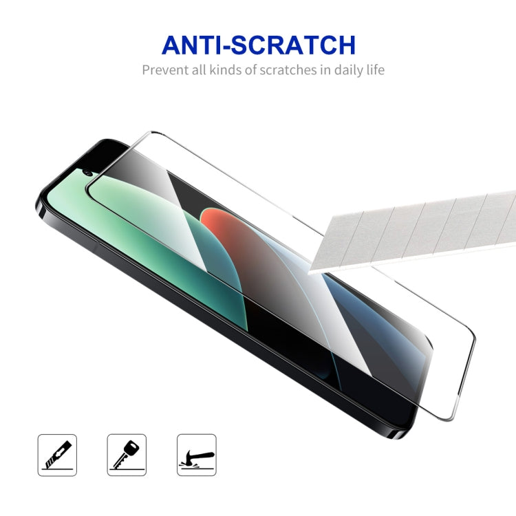 For Xiaomi 14 2pcs ENKAY Hat-Prince Full Glue High Aluminum-silicon Tempered Glass Film - 14 Tempered Glass by ENKAY | Online Shopping South Africa | PMC Jewellery