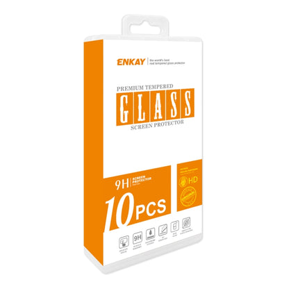 For Redmi Note 13 / Note 13 Pro 10pcs ENKAY Hat-Prince Full Glue High Aluminum-silicon Tempered Glass Film - Note 13 Pro Tempered Glass by ENKAY | Online Shopping South Africa | PMC Jewellery