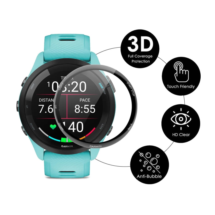 For Garmin Forerunner 245 / 245 Music ENKAY 3D Full Coverage Soft PC Edge PMMA HD Screen Protector Film - free shipping - PMC TechLife - Order now!