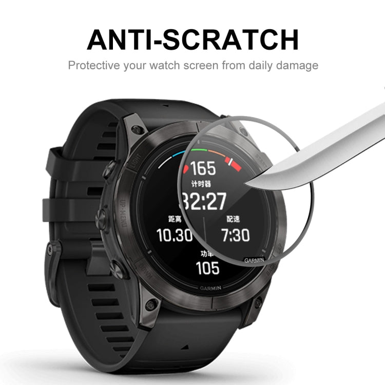 For Garmin Epix Pro Gen 2 42mm 5pcs ENKAY 3D Full Coverage Soft PC Edge PMMA HD Screen Protector Film - free shipping - PMC TechLife - Order now!