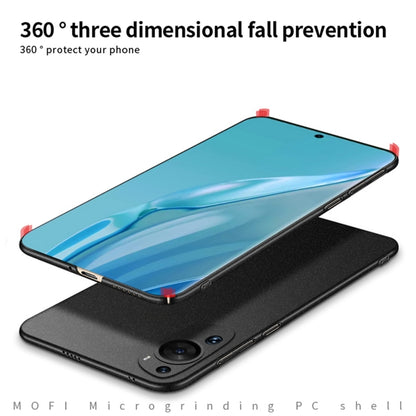 For Huawei P60 Art MOFI Fandun Series Frosted PC Ultra-thin All-inclusive Phone Case(Black) - Huawei Cases by MOFI | Online Shopping South Africa | PMC Jewellery