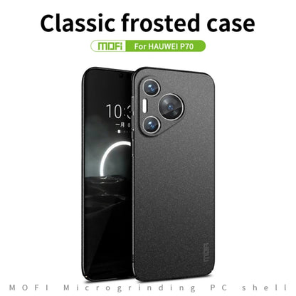 For Huawei P70 MOFI Fandun Series Frosted PC Ultra-thin All-inclusive Phone Case(Red) - Huawei Cases by MOFI | Online Shopping South Africa | PMC Jewellery