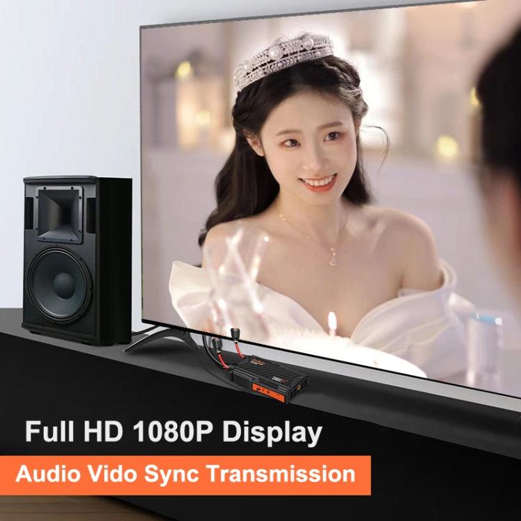 009 Pro 300m Wireless Screen Casting Video Transmitter Receiver Wireless Display Dongle Adapter(EU Plug) - Adapter by PMC TechLife | Online Shopping South Africa | PMC TechLife | Buy Now Pay Later Mobicred