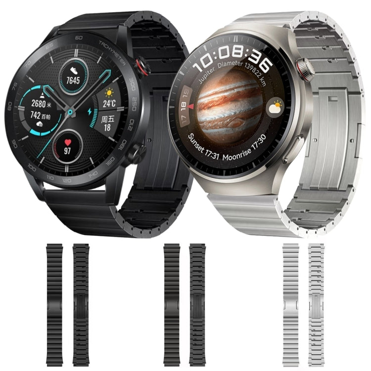 For Huawei Watch 4 / 4 Pro Titanium Alloy Quick Release Watch Band(Gray) - Watch Bands by PMC TechLife | Online Shopping South Africa | PMC TechLife