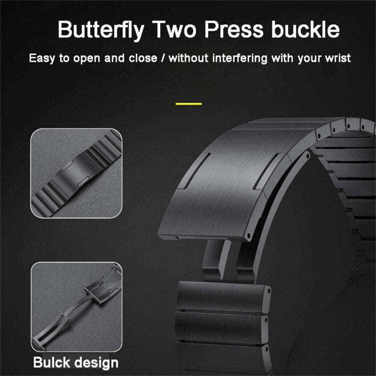 For Honor Magic Watch 2 46mm Titanium Alloy Quick Release Watch Band(Silver) - Watch Bands by PMC TechLife | Online Shopping South Africa | PMC TechLife
