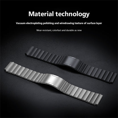 For Samsung Galaxy Watch 3 45mm One Bead Titanium Alloy Watch Band(Silver) - Watch Bands by PMC Jewellery | Online Shopping South Africa | PMC Jewellery