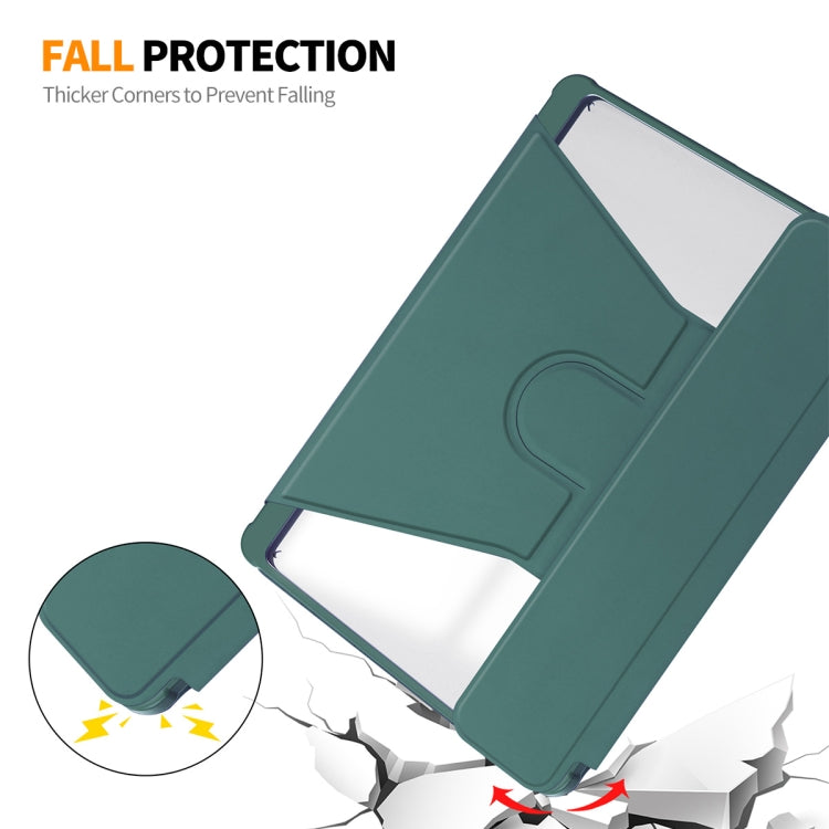 For Samsung Galaxy Tab S9 ENKAY 360 Degree Rotation Leather TPU Smart Case with Wireless Keyboard(Dark Blue) - free shipping - PMC Jewellery - Order now!