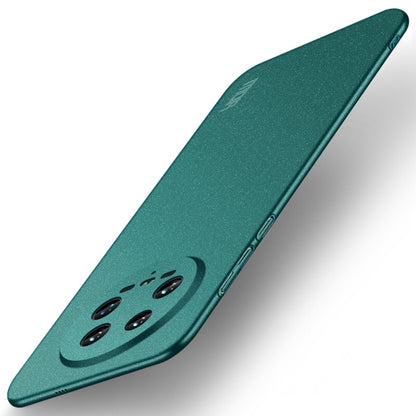 For Xiaomi 14 Ultra MOFI Fandun Series Frosted PC Ultra-thin All-inclusive Phone Case(Green) - 14 Ultra Cases by MOFI | Online Shopping South Africa | PMC Jewellery