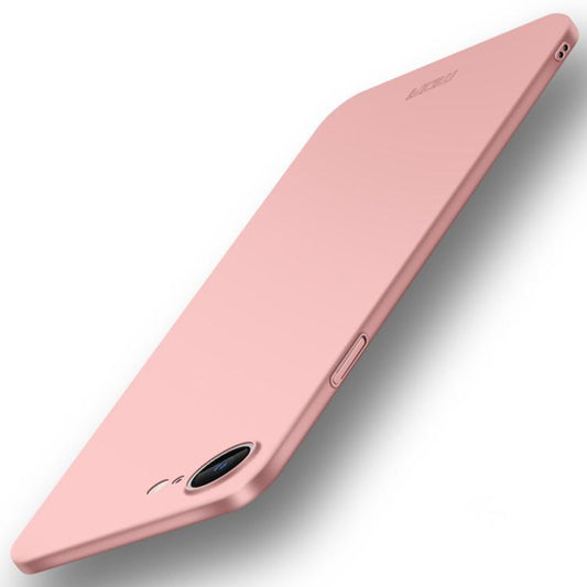 For iPhone 16e MOFI Frosted PC Ultra-thin Hard Phone Case(Rose Gold) - iPhone 16e Cases by MOFI | Online Shopping South Africa | PMC Jewellery | Buy Now Pay Later Mobicred