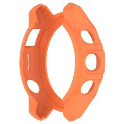 For Garmin Epix Pro 51mm / Fenix 7X / 7X Pro Armored TPU Half Wrapped Watch Protective Case(Orange) - Watch Cases by PMC Jewellery | Online Shopping South Africa | PMC Jewellery