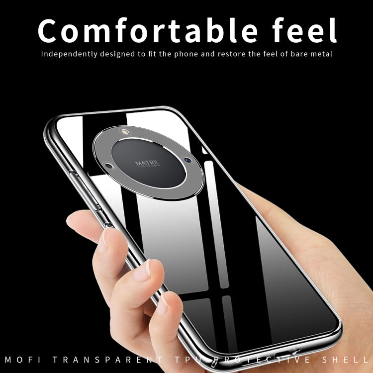 For Honor X50 5G MOFI Ming Series Ultra-thin TPU Phone Case(Transparent) - Honor Cases by MOFI | Online Shopping South Africa | PMC Jewellery