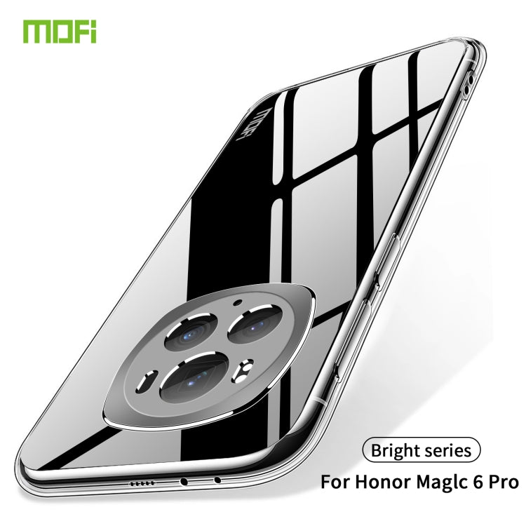 For Honor Magic6 Pro MOFI Ming Series Ultra-thin TPU Phone Case(Transparent) - Honor Cases by MOFI | Online Shopping South Africa | PMC Jewellery