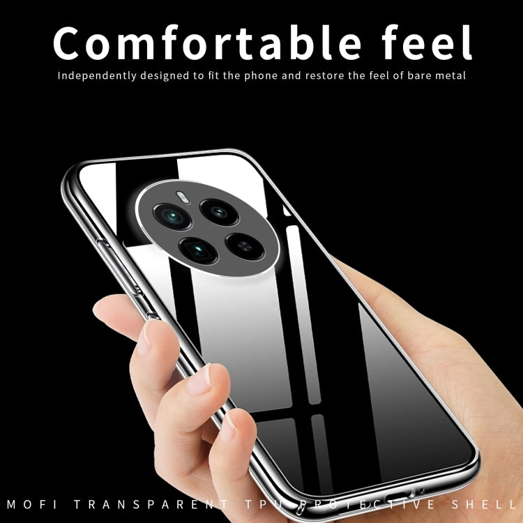 For Realme 12 Pro/ 12 Pro+ MOFI Ming Series Ultra-thin TPU Phone Case(Transparent) - Realme Cases by MOFI | Online Shopping South Africa | PMC TechLife