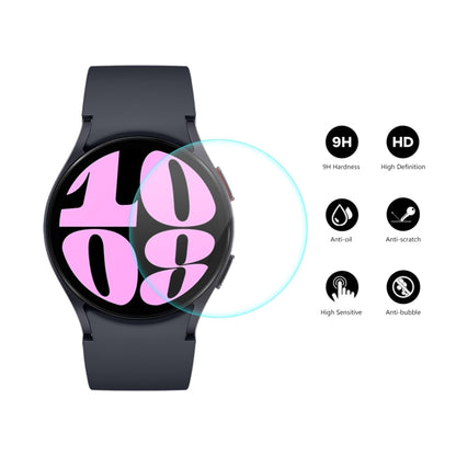 For Samsung Galaxy Watch6 40mm 2pcs ENKAY 0.2mm 9H Tempered Glass Screen Protector Watch Film - Screen Protector by ENKAY | Online Shopping South Africa | PMC Jewellery