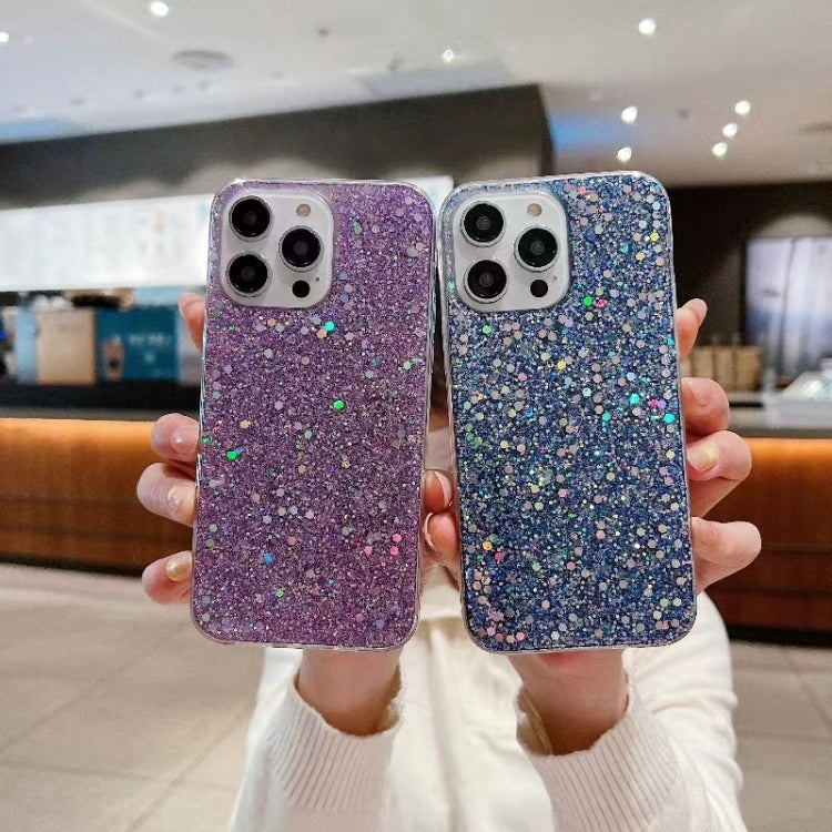 For iPhone 16 Plus Glitter Sequins Epoxy TPU Phone Case(Red) - iPhone 16 Plus Cases by PMC TechLife | Online Shopping South Africa | PMC TechLife | Buy Now Pay Later Mobicred