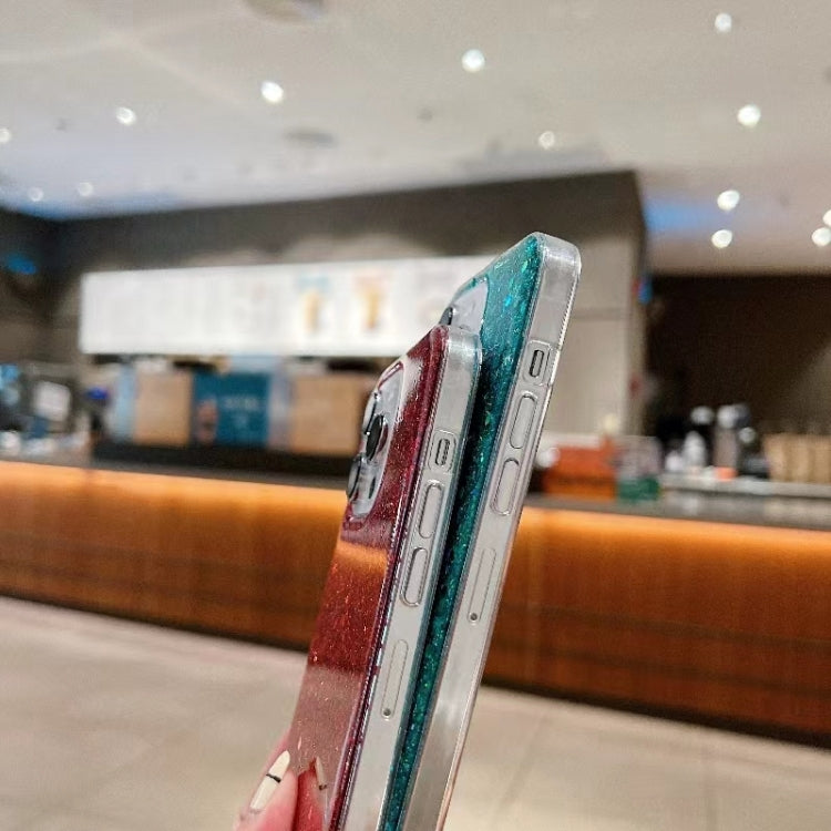 For iPhone 16 Plus Glitter Sequins Epoxy TPU Phone Case(Gold) - iPhone 16 Plus Cases by PMC TechLife | Online Shopping South Africa | PMC TechLife | Buy Now Pay Later Mobicred