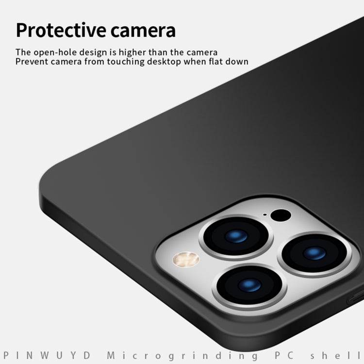 For iPhone 15 Pro PINWUYO Micro-Frosted PC Ultra-thin Hard Phone Case with Magsafe Magnetic Ring(Blue) - iPhone 15 Pro Cases by PINWUYO | Online Shopping South Africa | PMC TechLife | Buy Now Pay Later Mobicred