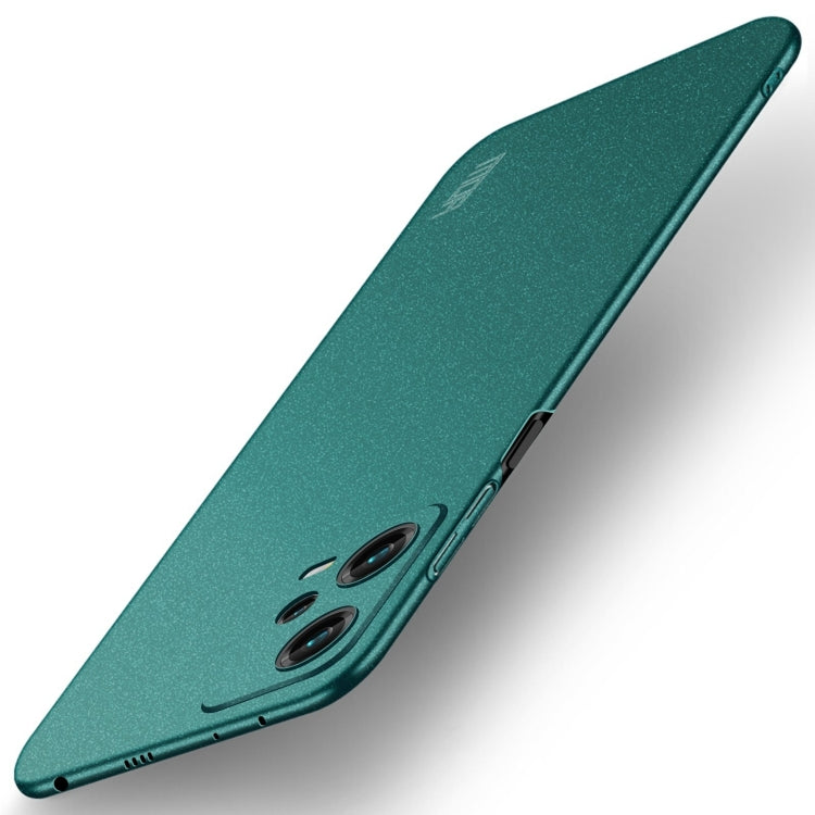 For Xiaomi Redmi Note 12 Pro Global MOFI Fandun Series Frosted PC Ultra-thin All-inclusive Phone Case(Green) - Xiaomi Cases by MOFI | Online Shopping South Africa | PMC Jewellery