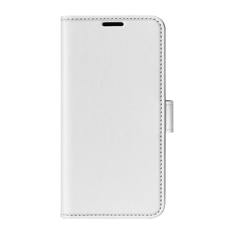For Samsung Galaxy S25+ 5G R64 Texture Horizontal Flip Leather Phone Case(White) - Galaxy S25+ 5G Cases by PMC Jewellery | Online Shopping South Africa | PMC Jewellery | Buy Now Pay Later Mobicred