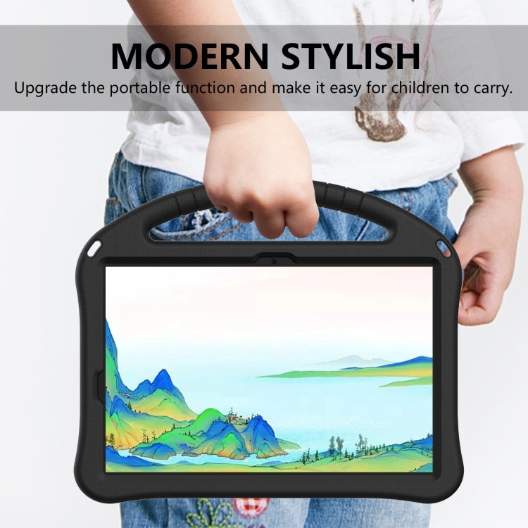For Samsung Galaxy Tab S9 EVA Shockproof Tablet Case with Holder(Black) - Galaxy Tab S9 Cases by PMC TechLife | Online Shopping South Africa | PMC TechLife
