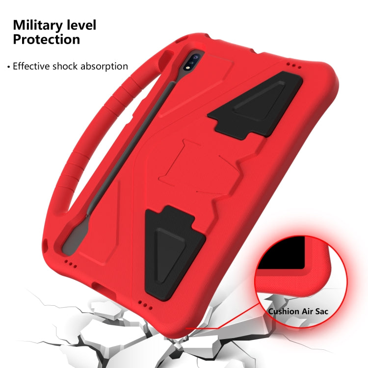 For Samsung Galaxy Tab S10+ 12.4 EVA Shockproof Tablet Case with Holder(Red) - Tab S10+ Cases by PMC Jewellery | Online Shopping South Africa | PMC Jewellery | Buy Now Pay Later Mobicred