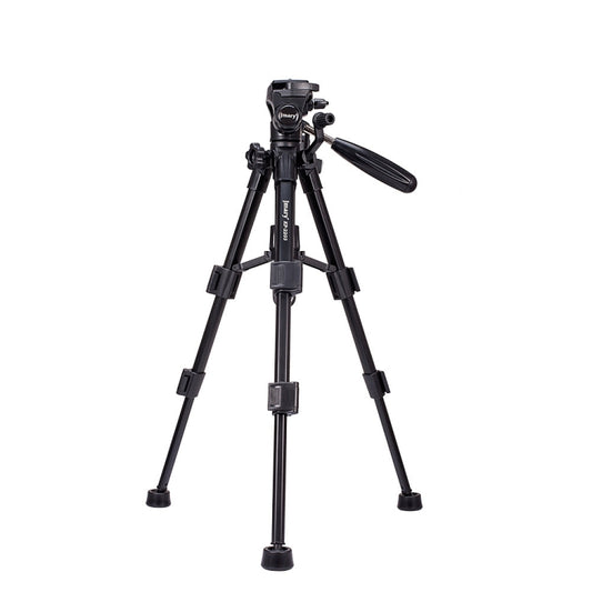 JMARY KP-2203 Portable Aluminum Alloy Telescopic SLR Camera Phone Photography Tripod(Black) - Tripods by Jmary | Online Shopping South Africa | PMC Jewellery | Buy Now Pay Later Mobicred