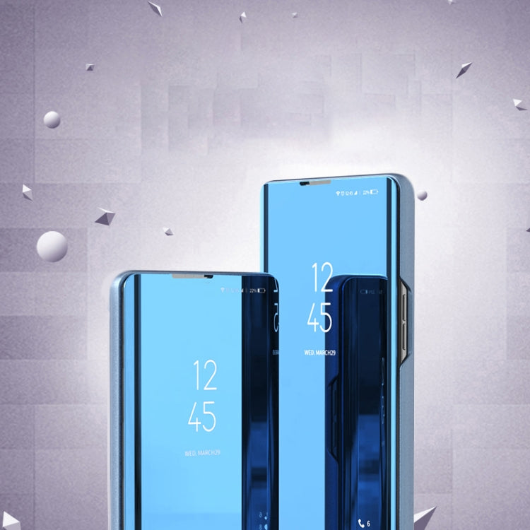 For Honor X9b Plated Mirror Horizontal Flip Leather Phone Case with Holder(Purple Blue) - free shipping - PMC TechLife - Order now!