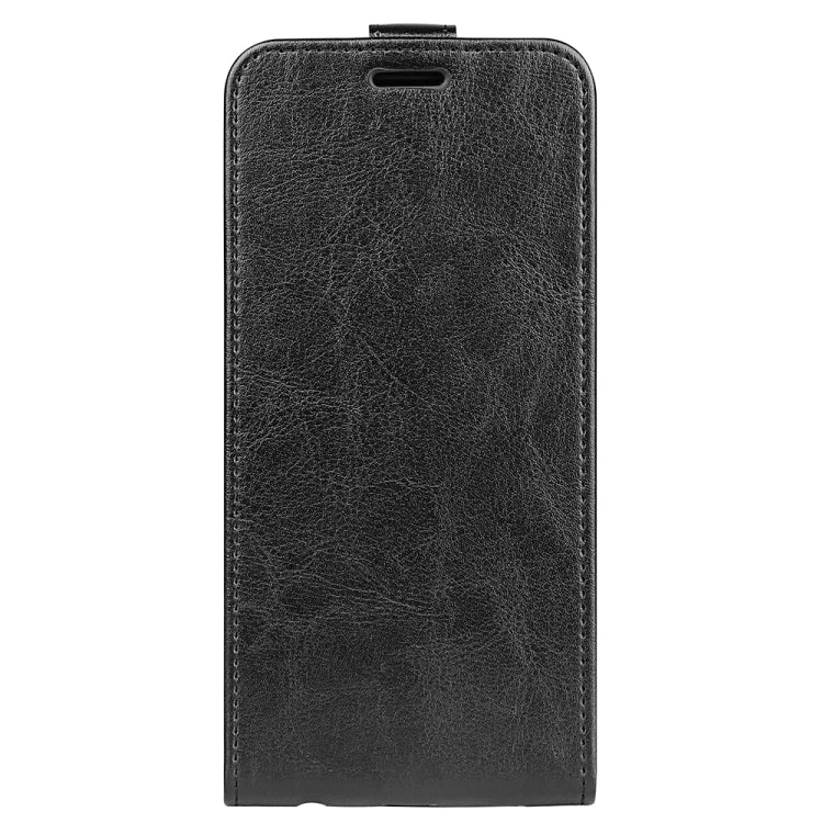 For Realme C67 4G R64 Texture Single Vertical Flip Leather Phone Case(Black) - C67 Cases by PMC TechLife | Online Shopping South Africa | PMC TechLife | Buy Now Pay Later Mobicred