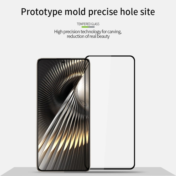 For Xiaomi Poco F6 Pro /Redmi K70 Global MOFI 9H 2.5D Full Screen Tempered Glass Film(Black) -  by MOFI | Online Shopping South Africa | PMC Jewellery | Buy Now Pay Later Mobicred