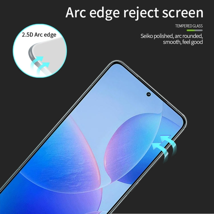 For Xiaomi Redmi K70 Ultra PINWUYO 9H 2.5D Full Screen Tempered Glass Film(Black) -  by PINWUYO | Online Shopping South Africa | PMC Jewellery | Buy Now Pay Later Mobicred